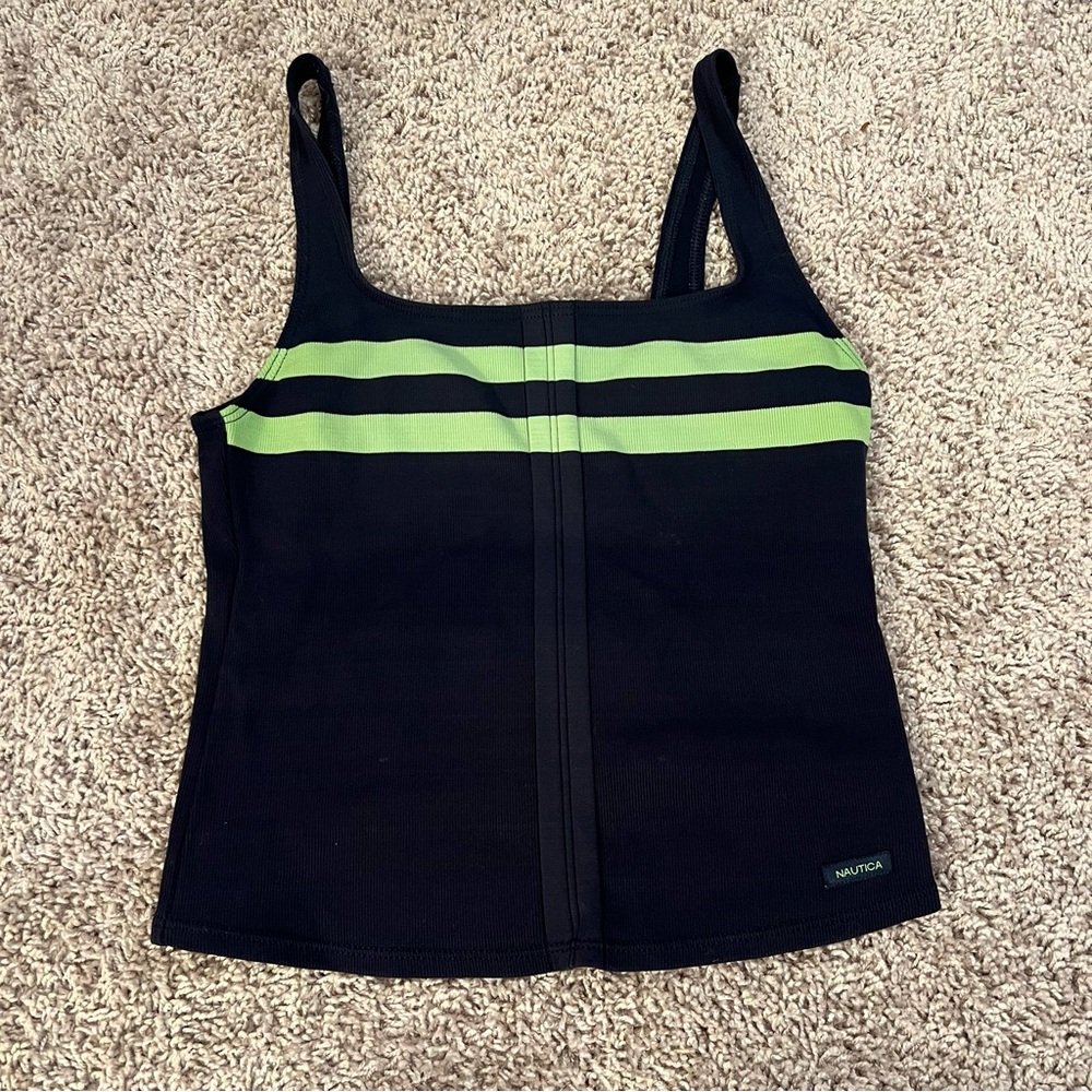 {Nautica} Tank with built in bra